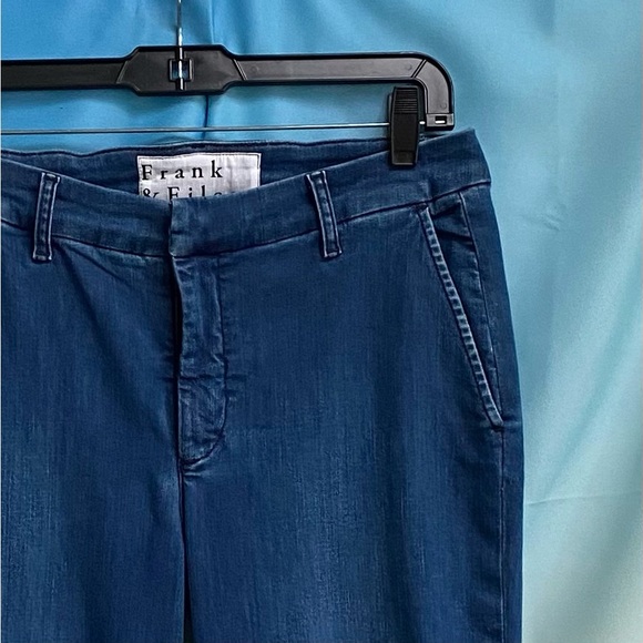 Frank & Eileen WICKLOW The Italian Chino DENIM 1977 Wash Size: 10 DENIM - Picture 5 of 16